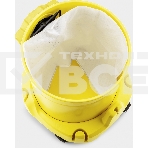 Строительный пылесос Karcher WD 2 Plus V-12/4/18 желтый, 1000 Вт, уборка сухая/сбор воды, пылесборник мешок/контейнер, 12 л, фото4
