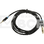 Кабель Vention аудио Jack 6,5 mm M/ 3,5 M - 2 м, фото 1