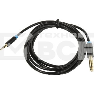 Кабель Vention аудио Jack 6,5 mm M/ 3,5 M - 2 м