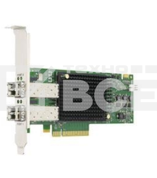 Сетевой адаптер Emulex Broadcom/LSI LPe31002-M6 Gen 6 (16GFC), 2-port, 16Gb/s, PCIe Gen3, Upgradable to 32GFC