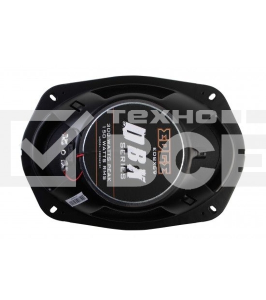 Колонки автомобильные Edge EDBX69-E1 300Вт 4Ом 16x24см (6x9дюйм) (ком.:2кол.) коаксиальные трехполосные