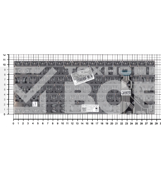 Клавиатура для ноутбука Acer Swift 7 SF713-51 черная