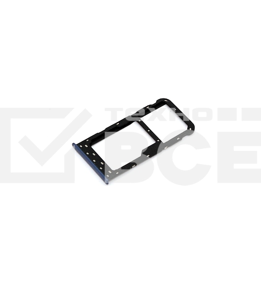 Лоток для SIM-карты Huawei Enjoy 7S синий