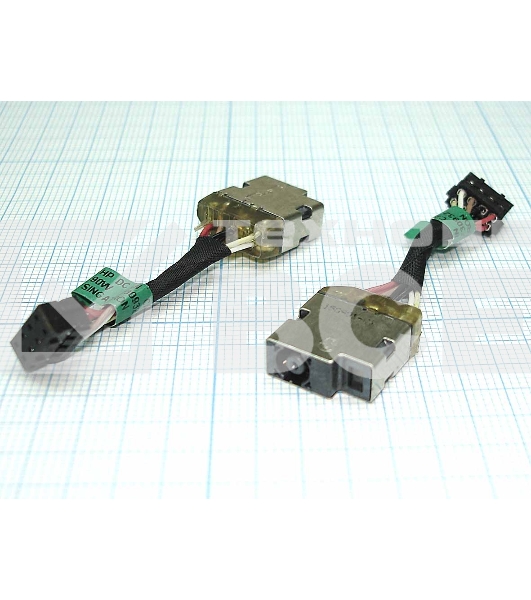 Разъем для ноутбука HP 15-n 15-n003sr с кабелем