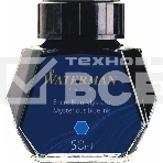 Флакон с чернилами Waterman (CWS0110790) Mysterious Blue чернила 50мл для ручек перьевых, фото2