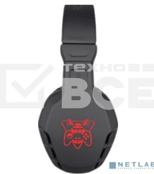 Гарнитура GAMING CUJO BLACK/RED 64505 Defender