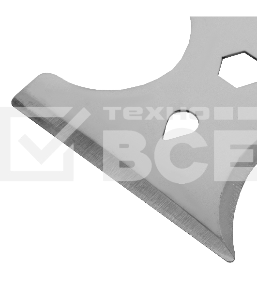 Шпатель-скребок многофункциональный 9 в 1, нержавеющая сталь, 2-компонентная рукоятка Matrix 85558