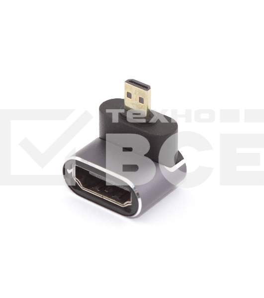 Переходник micro HDMI  на HDMI вниз