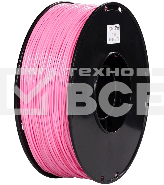 Пластик для принтера 3D Cactus CS-3D-PETG-1KG-PINK PETG d1.75мм 1кг L316м 1цв.