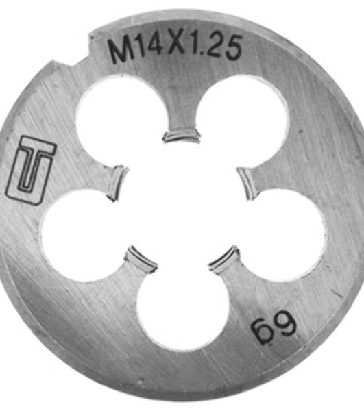 Плашка Сибртех М14x1,25 мм