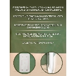 Зеркало Bau Stil 40х70, сенсорная LED подсветка, пластиковый защитный корпус, фото10