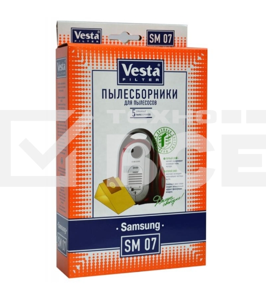 Комплект пылесборников Vesta SM 07 Samsung
