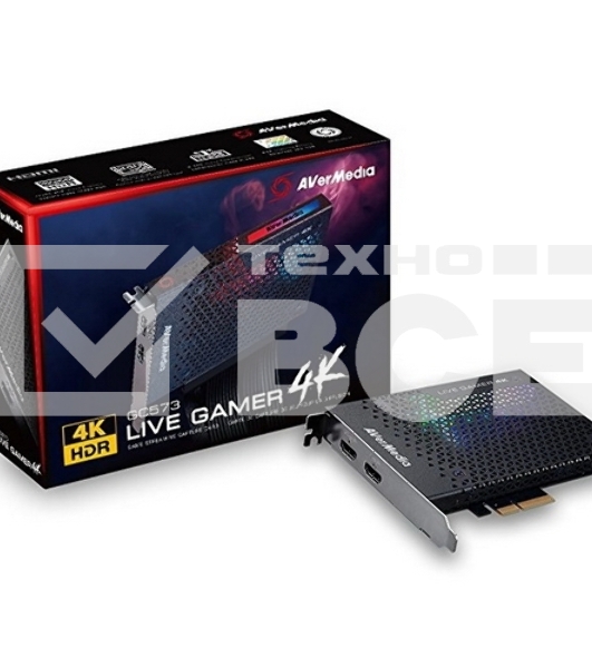 Карта видеозахвата Avermedia LIVE GAMER 4K GC573 внутренний PCI-E