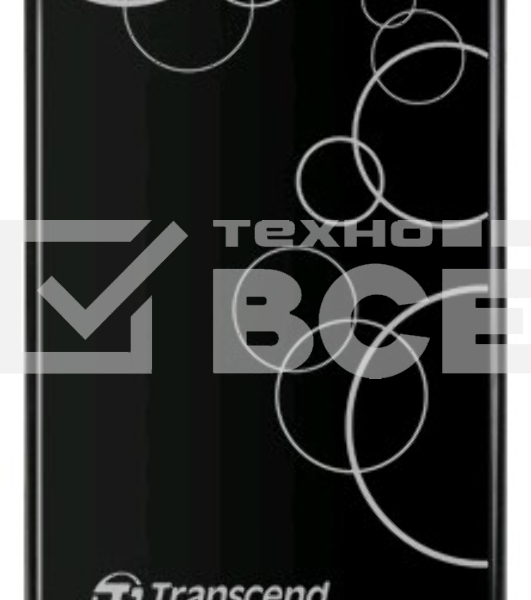 Внешний Жесткий диск Transcend USB 3.0 1Tb TS1TSJ25A3K StoreJet 25A3 2.5