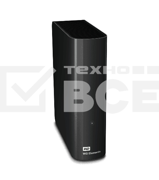 Внешний диск HDD WD Elements Desktop WDBWLG0140HBK-EESN, 14ТБ, черный