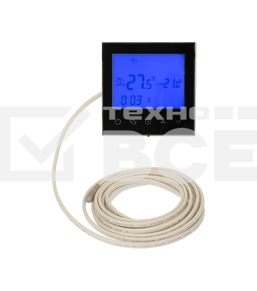 Терморегулятор с сенсорными кнопками Rexant R150 Wi-Fi черный