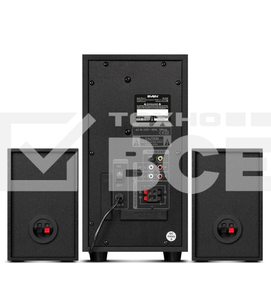 Акустическая система SVEN AC MS-2055, черный (55Вт, FM-тюнер, USB/SD, дисплей, ПДУ, Bluetooth)