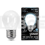 Лампа светодиодная Filament Шар E27 5Вт 4100К OPAL GAUSS 105202205, фото 1