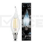 Светодиодная лампа GAUSS 104801207 LED Filament Свеча на ветру E14 7W 580lm 4100К 1/10/50, фото 1