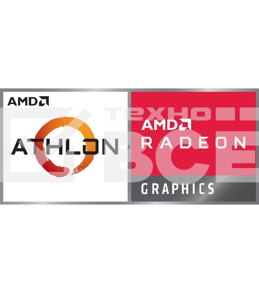 Процессор AMD Athlon 300GE 2C/4T (3.4GHz,5MB,35W,AM4) tray, with Radeon Vega Graphics