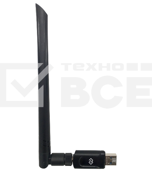 Сетевой адаптер WiFi Digma DWA-AC1300E AC1300 USB 3.0 (ант.внеш.съем) 1ант. (упак.:1шт)