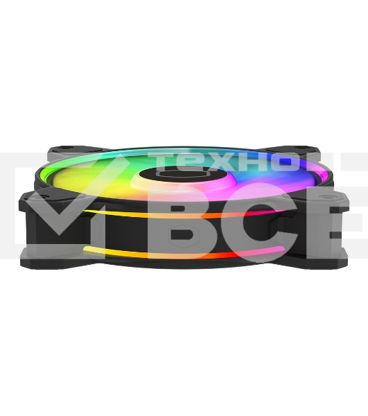 Вентилятор для корпуса 1 Ватт MasterFan MF120 Halo2