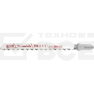 Полотна для электролобзика по дереву, 3 шт. T101BF, 75 x 2,5мм, Bimetal Matrix