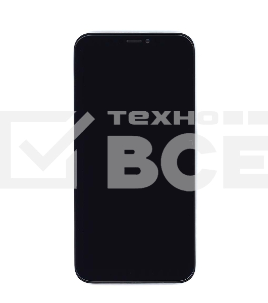 Дисплей для iPhone X в сборе с тачскрином (OLED ALG) черный