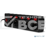 Сетевой фильтр Sven SF-05PL 1,8 м (5 розеток) черный , фото16