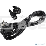 Кабель питания ExeGate Power PC-5P (Евровилка угловая Schuko->С13) VDE-250V-3*0.75-CU, 10A, 5м, фото2