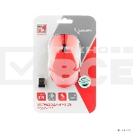 Мышь беспроводная Gembird MUSW-111-CRL коралловый, 1200 dpi, радиоканал, USB, кнопки - 3, фото4