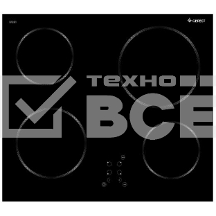 Электрическая варочная поверхность Gefest PVE 4233 K11 15734000
