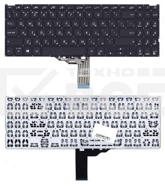 Клавиатура для ноутбука Asus Pro P3540, X545 черная
