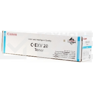 Картридж лазерный CANON C-EXV20 TONER CYAN синий (35000 стр.) для Canon imagePRESS C6000VP/ 7000VP