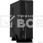 Компьютерный корпус Desktop ExeGate MI-207U-300W-8 (miniITX/mATX, БП M300 с вент. 8см, 1*USB+1*USB3.0, аудио, черный), фото4