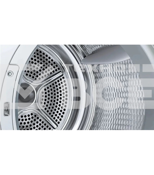 Сушильная машина Bosch Serie 8 WQB245B0ME белый, с английской панелью