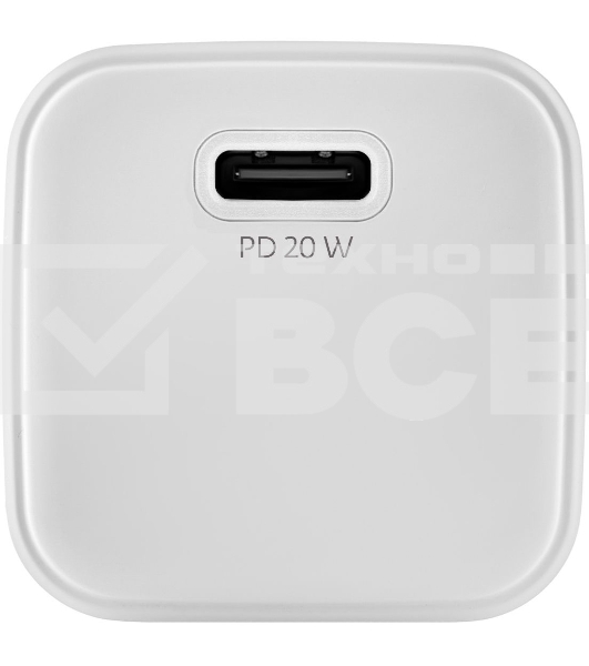 Сетевое зарядное устройство uBear WC20WH01-AD 20W 3A (PD+QC) USB-C универсальное белый