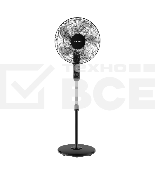 Напольный вентилятор Maunfeld MSF-407BR черный