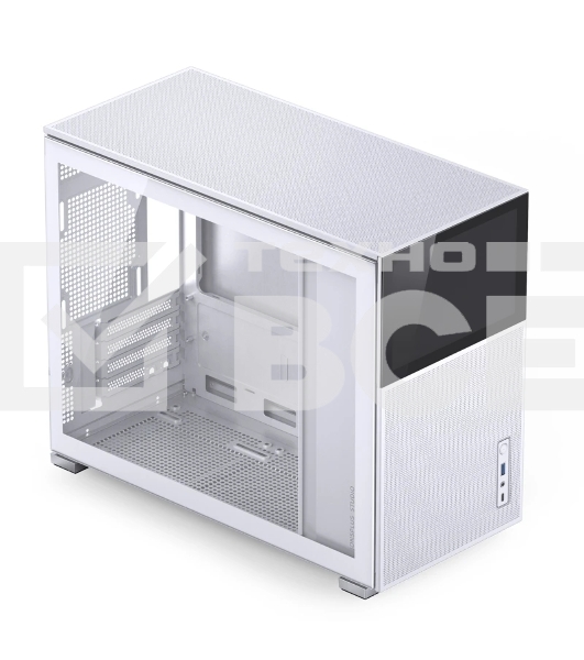 Корпус без блока питания Case JONSBO D31 MESH SCREEN, Mini-Tower, TG, no fans, 1xUSB-A 3.0 + 1xUSB-C 3.2, mATX, mDTX, mITX White