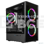 Компьютерный корпус Ginzzu CL406 mATX FAN 3*12 FRGb (12RR4), фото4