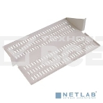 Полка для стойки перфорированная консольная 2U с центральным креплением, глубина 300 мм МС-30.2, фото6