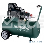 Компрессор Metabo Basic 280-50 W OF  безмасл,1.7кВт,50л 601529000, фото 1