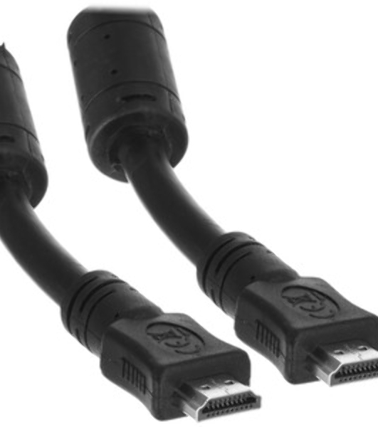 Кабель Cablexpert HDMI CC-HDMI4-15M, 19M/19M, v2.0, медь, позол.разъемы, экран, 15м, черный, пакет