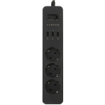 Удлинитель с USB зарядкой HARPER UCH-315 черный, фото10