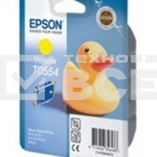 Картридж струйный Epson C13T05544010 желтый для Epson RX520/R240