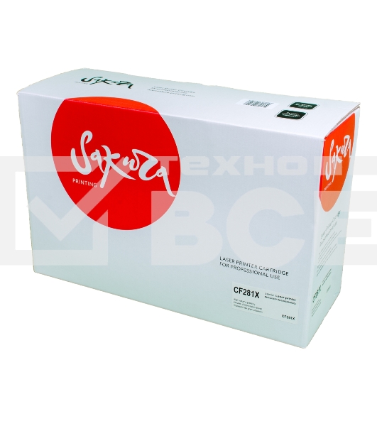 Картридж лазерный Sakura CF281X для HP Laserjet M630Z/630dn/630f/630h, черный 25000 к.