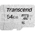Флеш карта microSD 64GB Transcend microSDXC Class 10 UHS-I U1, (без адаптера), TLC, фото4