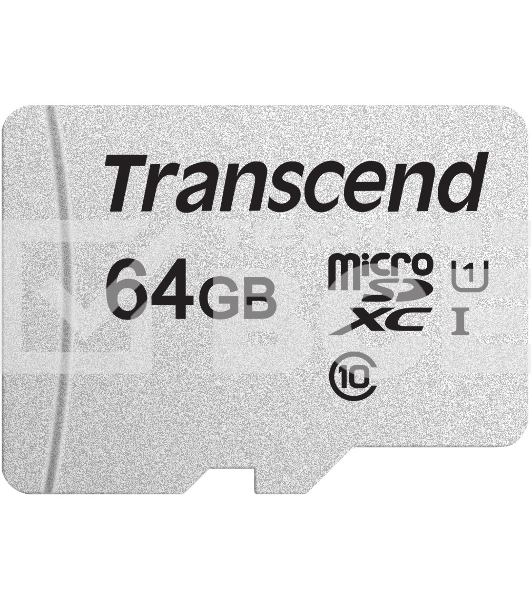 Флеш карта microSD 64GB Transcend microSDXC Class 10 UHS-I U1, (без адаптера), TLC