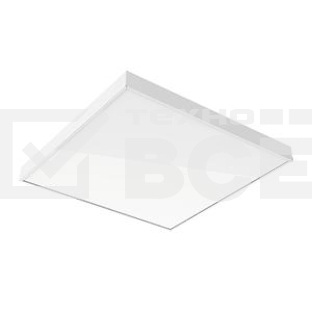 Светильник LED 595х595х50 36Вт 4000К IP20 офисный встраив. накладной без рассеив. VARTON V1-A0-00070-01000-2003640