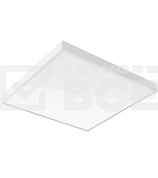 Светильник LED 595х595х50 36Вт 4000К IP20 офисный встраив. накладной без рассеив. VARTON V1-A0-00070-01000-2003640